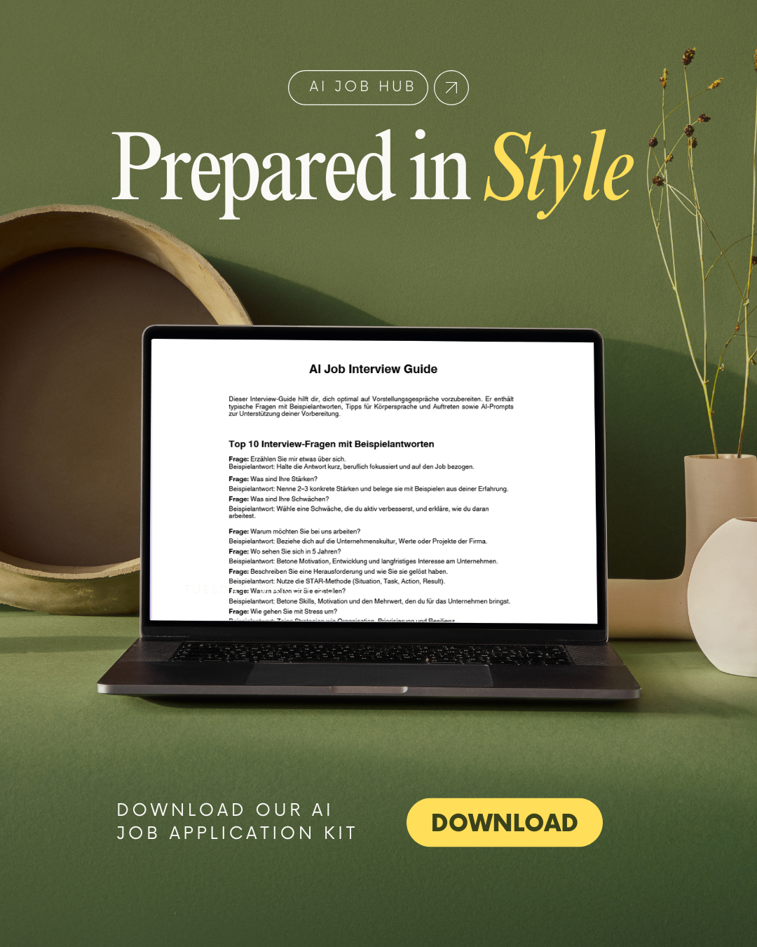 AI Job Application Kit – Resumes, Cover Letters & Interview Prep